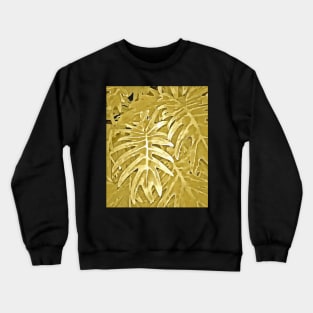 Stocksom Latte Leaves Crewneck Sweatshirt